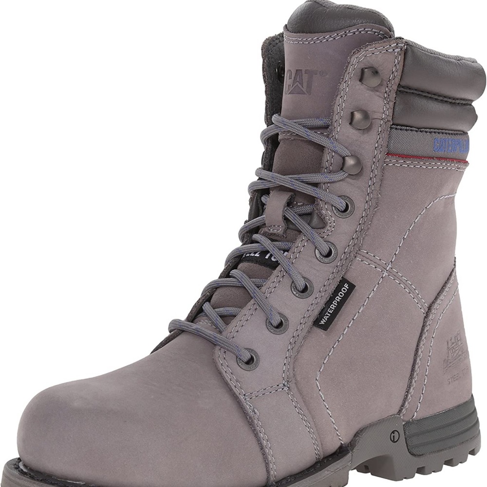 **Gently Used** Caterpillar Brand Women’s Steel Toe Work Boots